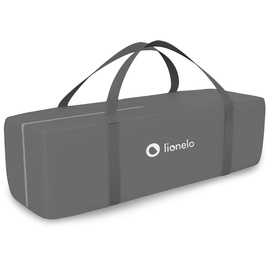 Lionelo - Lit de voyage STEFI PLUS Gris Multicolore