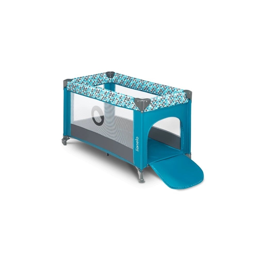 Lionelo - Lit de voyage STEFI turquoise