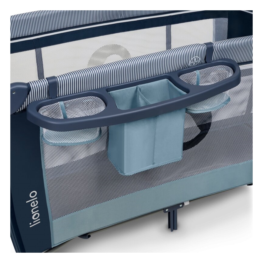 Lionelo - Lit de voyage SVEN PLUS bleu
