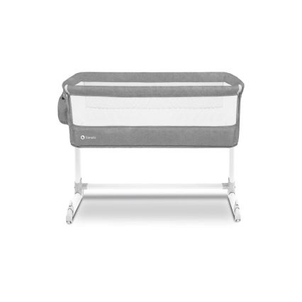 Lionelo - Lit de voyage THEO Concrete