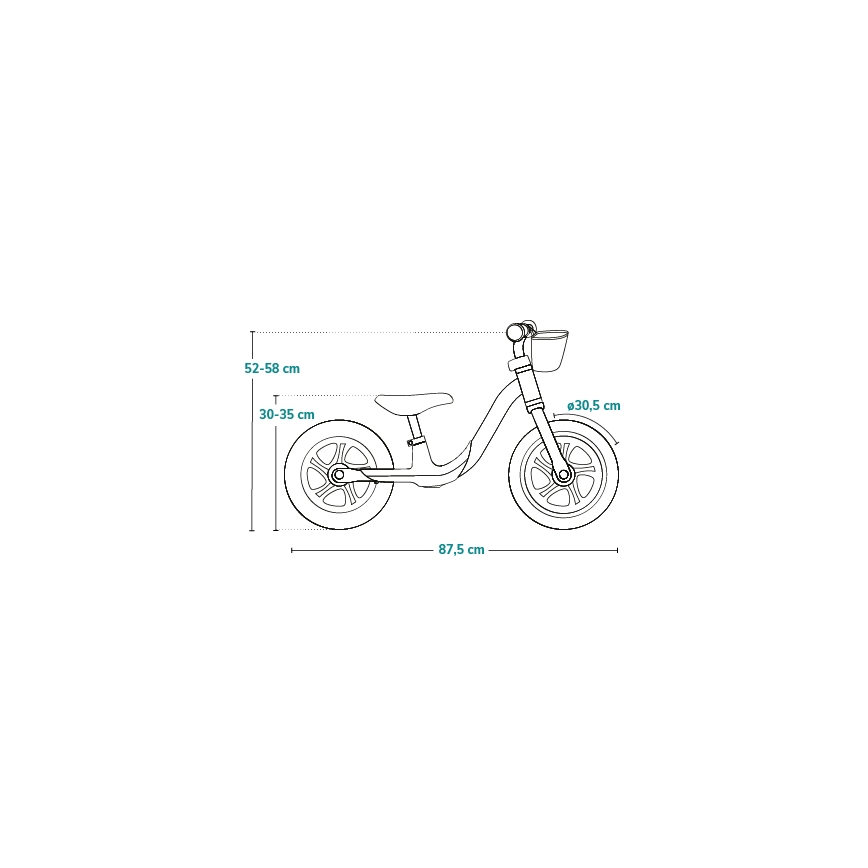 Lionelo - Loopfiets ALEX PLUS groen