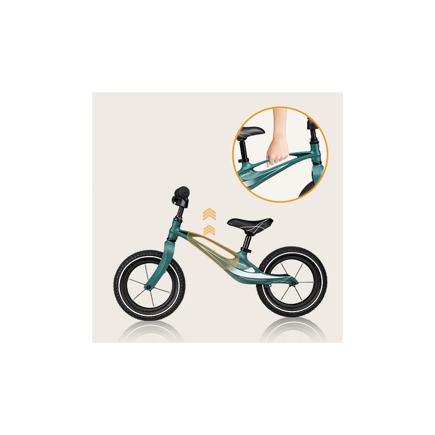 Lionelo - Loopfiets BART AIR groen