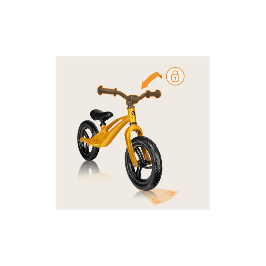 Lionelo - Loopfiets BART geel