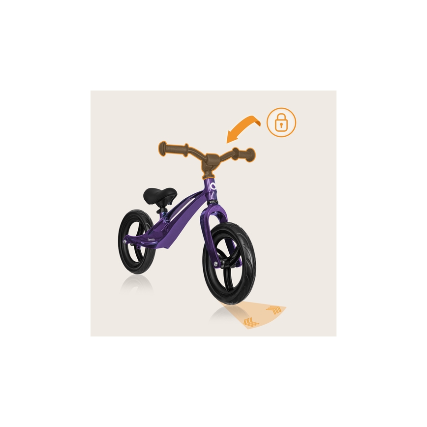 Lionelo - Loopfiets BART paars