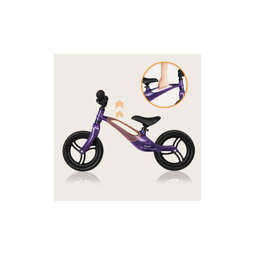 Lionelo - Loopfiets BART paars