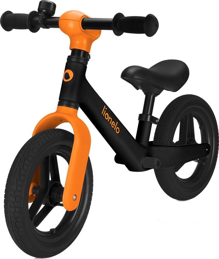 Lionelo - Loopfiets TONI Zwart/Oranje