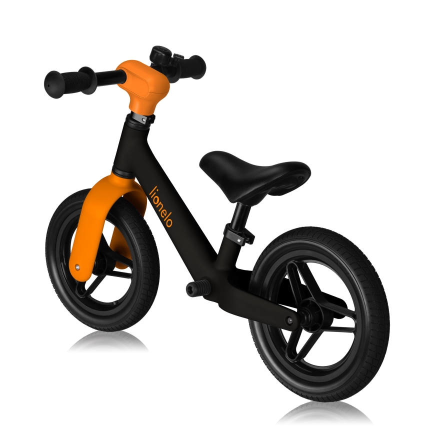 Lionelo - Loopfiets TONI Zwart/Oranje