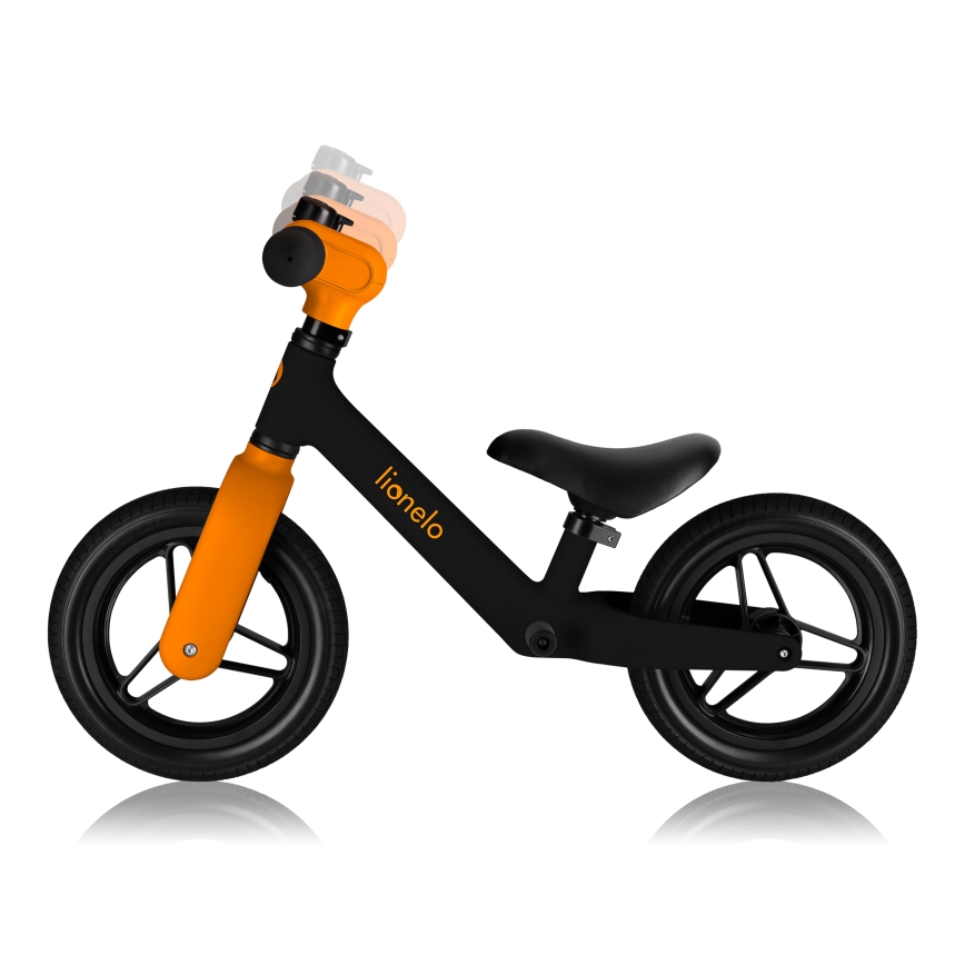 Lionelo - Loopfiets TONI Zwart/Oranje