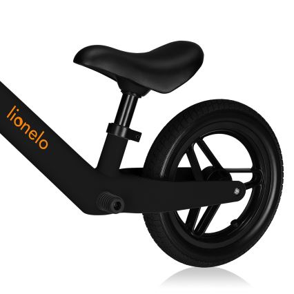 Lionelo - Loopfiets TONI Zwart/Oranje