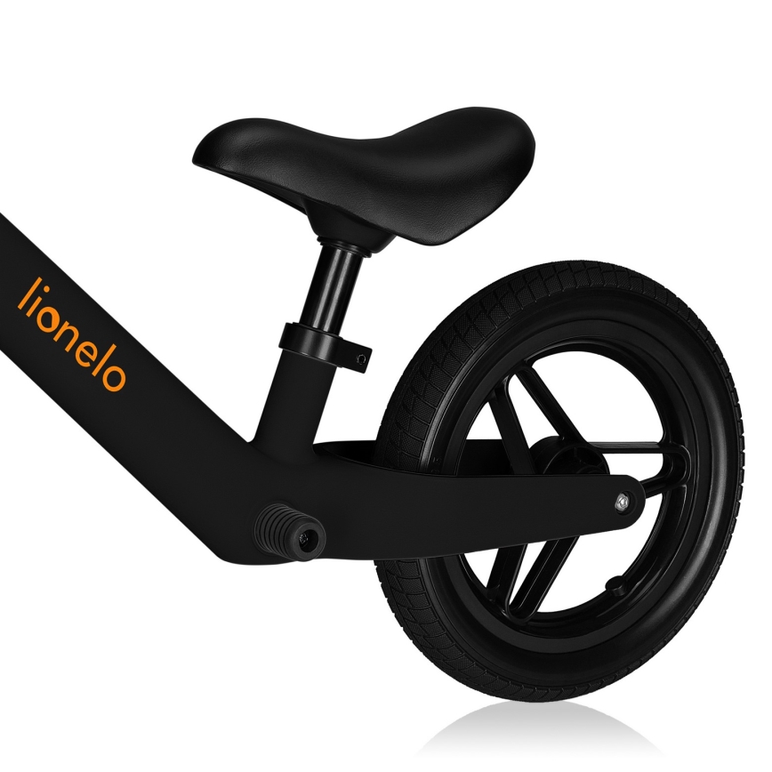 Lionelo - Loopfiets TONI Zwart/Oranje