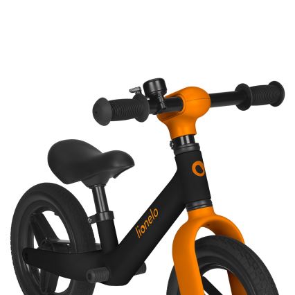 Lionelo - Loopfiets TONI Zwart/Oranje