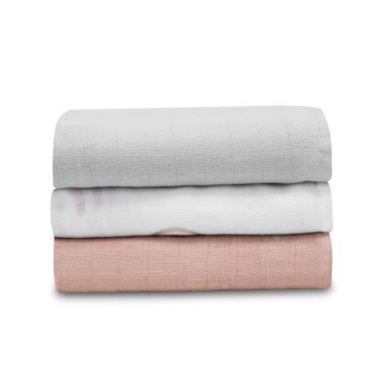 Lionelo - Lot de 3 langes en bambou BAMBOO SET 70 x 70 cm Rainbow