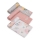 Lionelo - Lot de 3 langes en bambou BAMBOO SET 70x70 cm Leaf