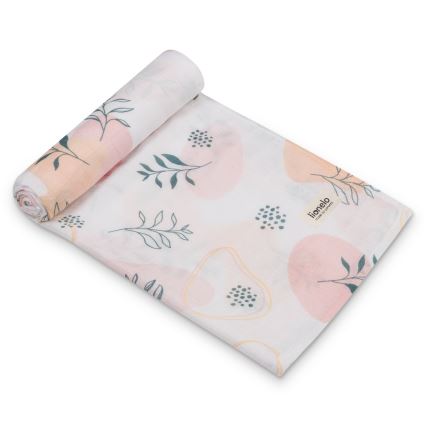 Lionelo - Lot de 3 langes en bambou BAMBOO SET 70x70 cm Leaf