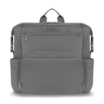 Lionelo - Luier- en verzorgingstas voor kinderwagen CUBE Grey Stone