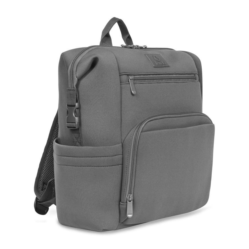 Lionelo - Luier- en verzorgingstas voor kinderwagen CUBE Grey Stone