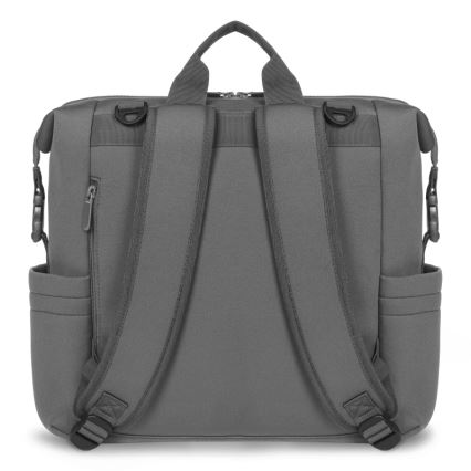 Lionelo - Luier- en verzorgingstas voor kinderwagen CUBE Grey Stone