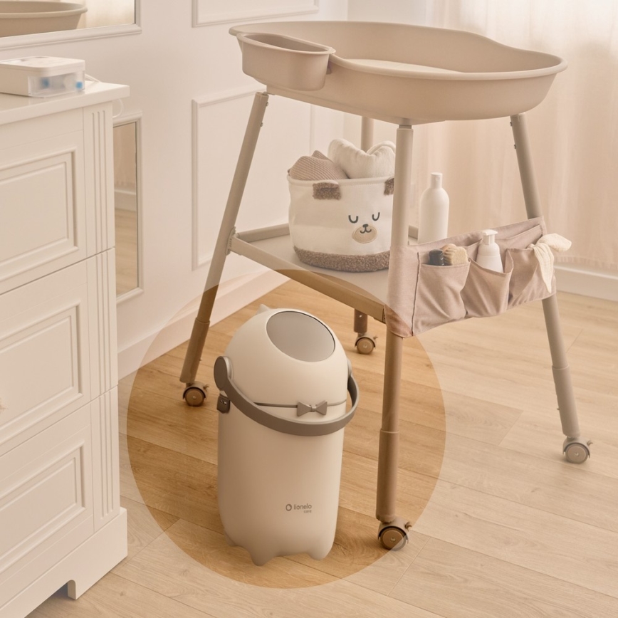 Lionelo - Luieremmer PUREBIN 10 l Wit