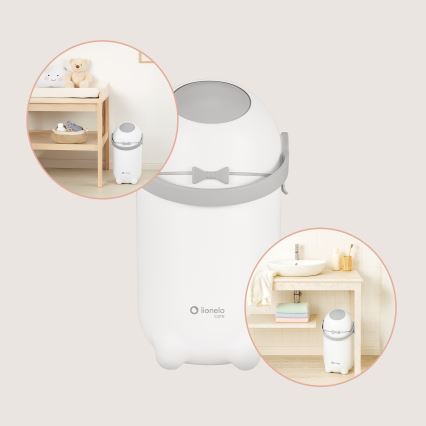 Lionelo - Luieremmer PUREBIN 10 l Wit