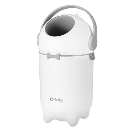 Lionelo - Luieremmer PUREBIN 10 l Wit