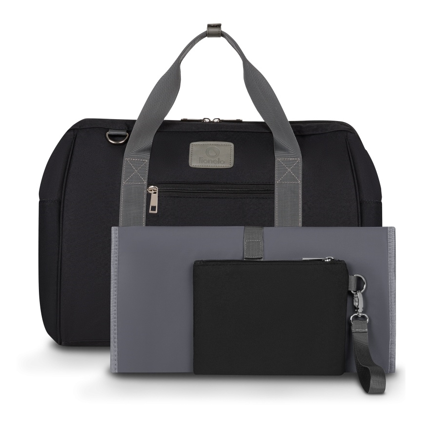 Lionelo - Luiertas voor kinderwagen IDA Black Onyx