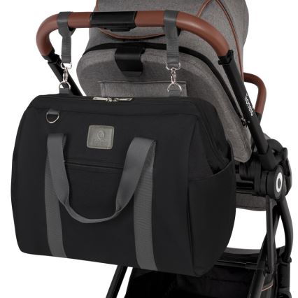 Lionelo - Luiertas voor kinderwagen IDA Black Onyx