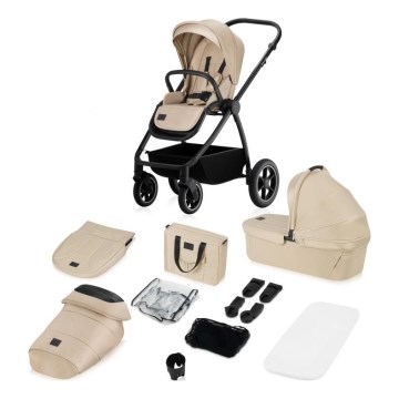 Lionelo - MERIL 2-in-1 combi-kinderwagen, beige zand