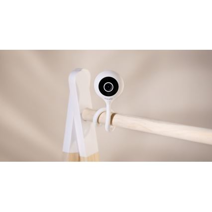 Lionelo - Moniteur bébé intelligent BABYLINE SMART Wi-Fi Blanc