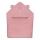 Lionelo - Mousseline babyhanddoek met capuchon, roze