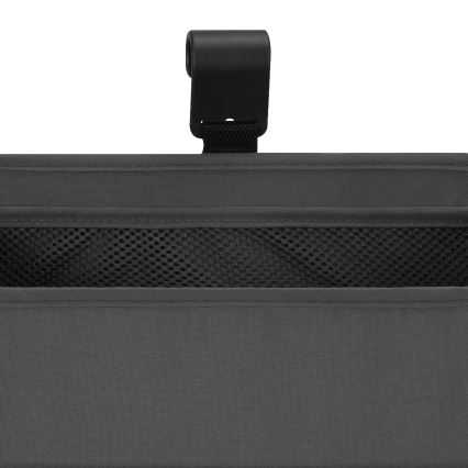 Lionelo - Opbergorganizer voor ledikant 3-in-1 SIDEPOCKET grijs
