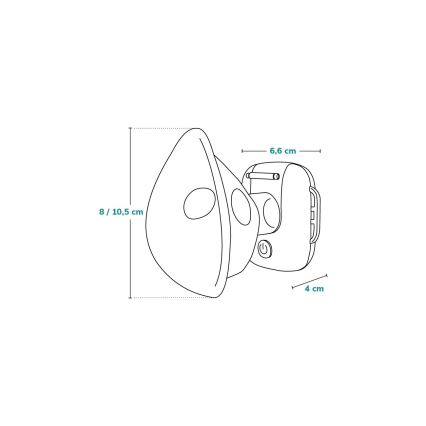 Lionelo - Oplaadbaar inhalatiemasker voor kinderen NEBI AIR 5V