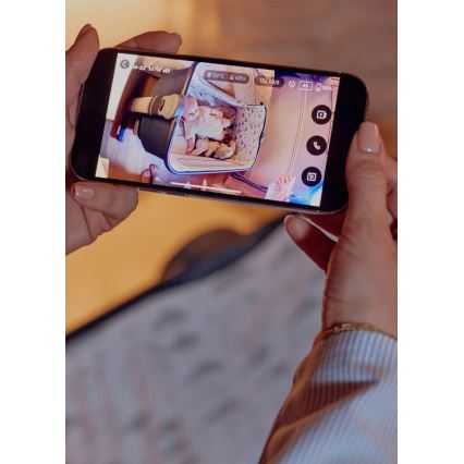 Lionelo - Oplaadbare babyfoon BABYLINE GO 5V 3350 mAh