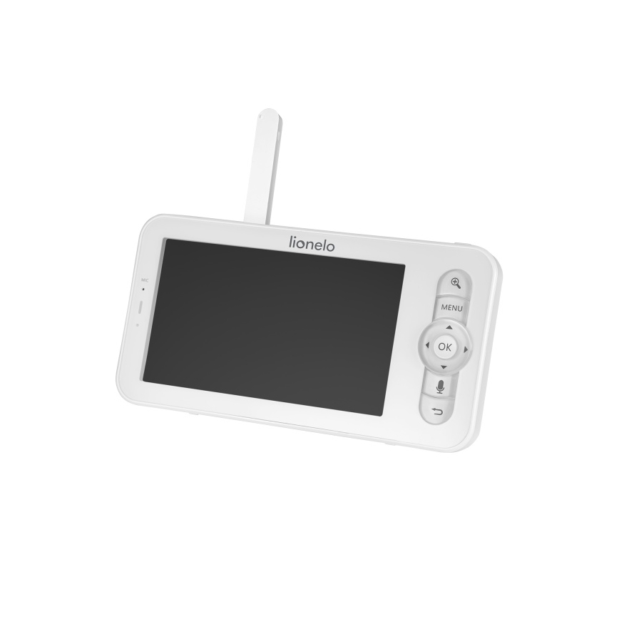 Lionelo - Oplaadbare babyfoon met monitor BABYLINE 9.2 5V 3600 mAh
