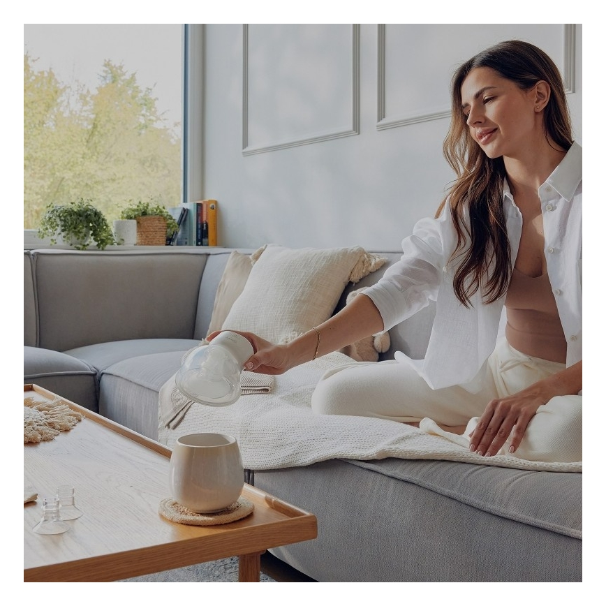 Lionelo - Elektrische oplaadbare borstkolf FIDI FREE SIMPLE 5V 1000 mAh 180 ml