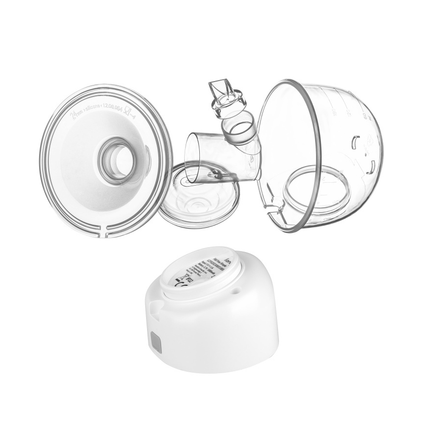 Lionelo - Elektrische oplaadbare borstkolf FIDI FREE SIMPLE 5V 1000 mAh 180 ml