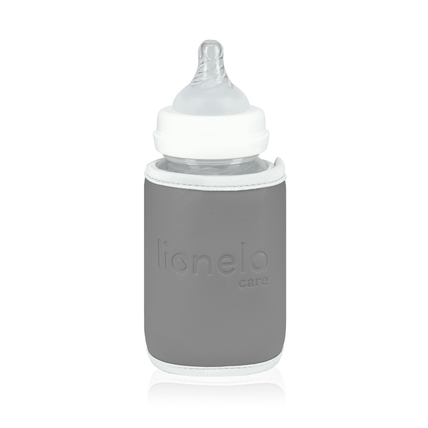Lionelo - Oplaadbare flesverwarmer THERMUP GO 18W/5V Grijs Zilver