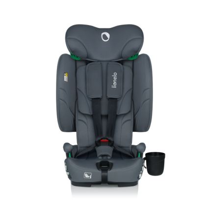 Lionelo - Opvouwbare autostoel NELLY i-Size 76-150 cm Grijs Grafiet