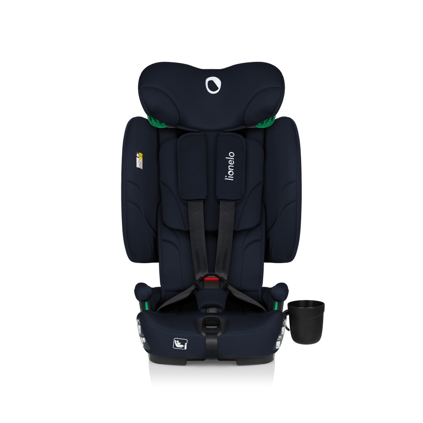 Lionelo - Opvouwbare autostoel NELLY i-Size 76-150 cm navyblauw