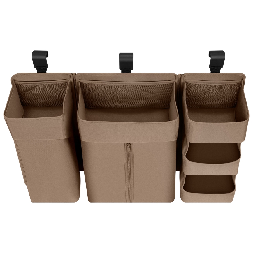 Lionelo - Organisateur 3 en 1 pour lit bébé SIDEPOCKET Beige