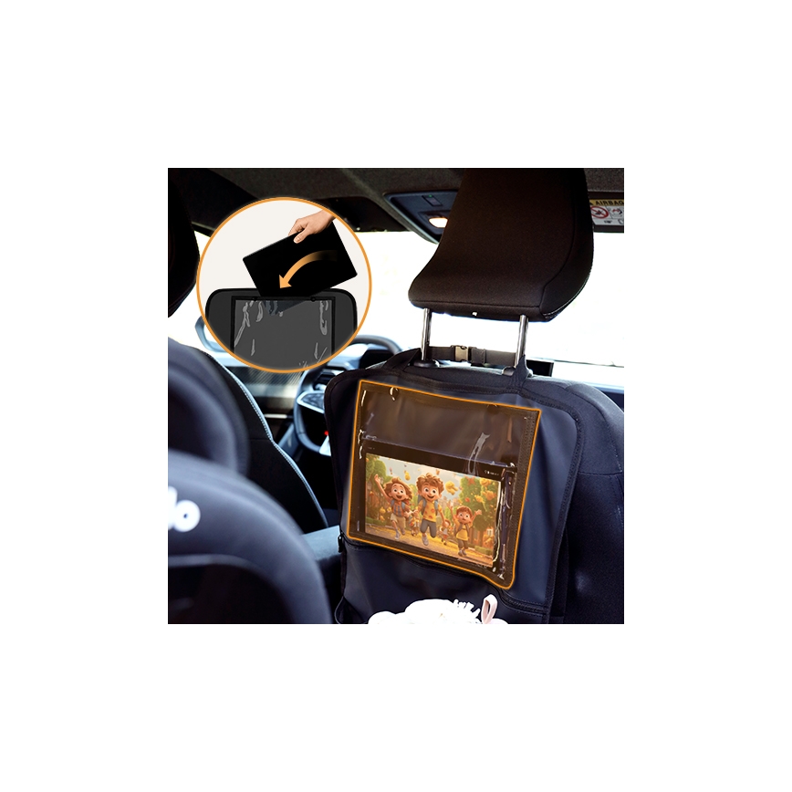 Lionelo - Organizer voor in de auto SEAT ORGANIZER Zwart