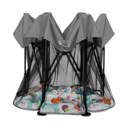 Lionelo - Parc pour bébé ROEL Gris multicolore