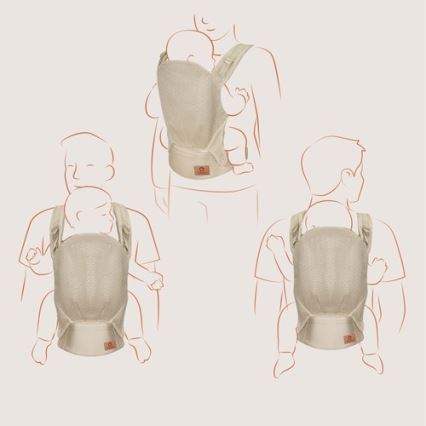 Lionelo - Porte-bébé MARGAREET Air Beige