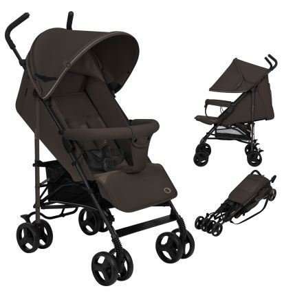 Lionelo - Poussette canne ELIA Marron Chocolat