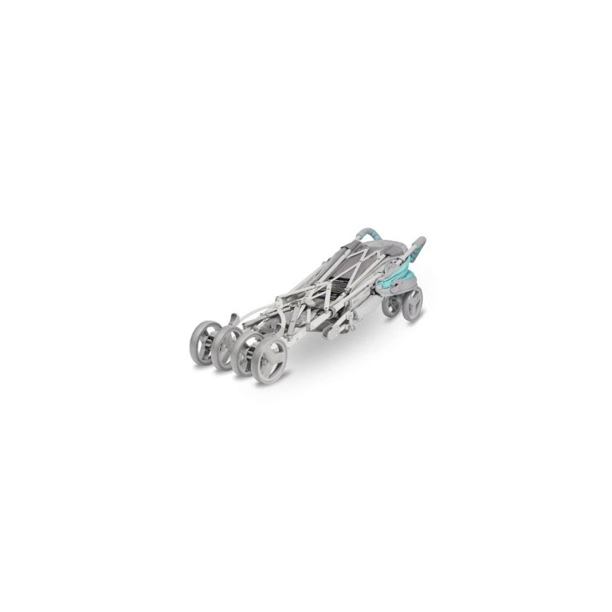 Lionelo - Poussette canne ELIA Turquoise tropical