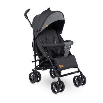 Lionelo - Poussette canne IRMA Noir/Gris foncé