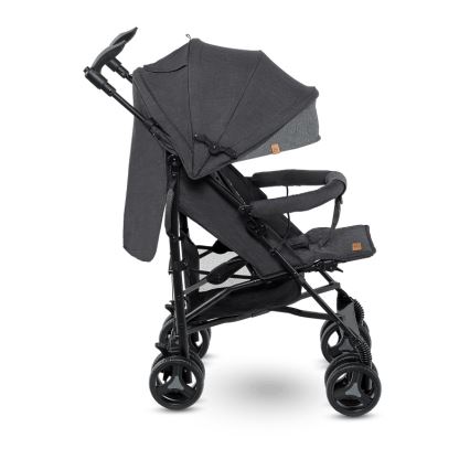 Lionelo - Poussette canne IRMA Noir/Gris foncé