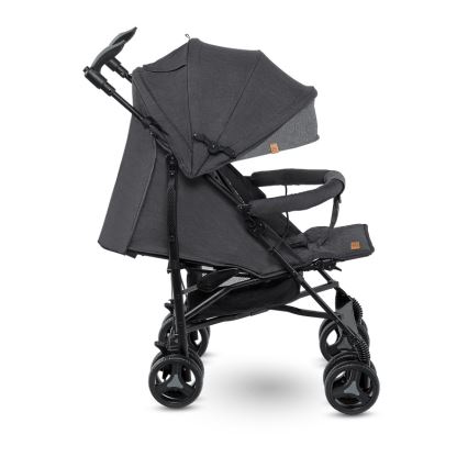 Lionelo - Poussette canne IRMA Noir/Gris foncé