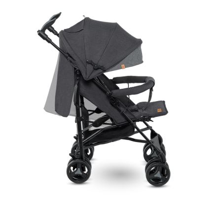 Lionelo - Poussette canne IRMA Noir/Gris foncé