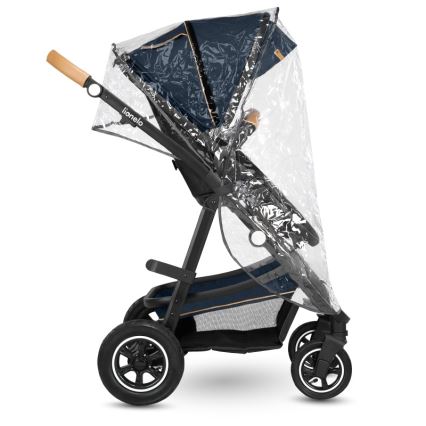 Lionelo - Poussette combinée 2-en-1 AMBER Blue Navy