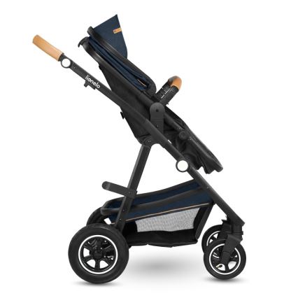 Lionelo - Poussette combinée 2-en-1 AMBER Blue Navy